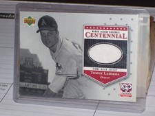 2001 Minor League Baseball Centennial Game-Used Jerseys Tommy Lasorda HOF