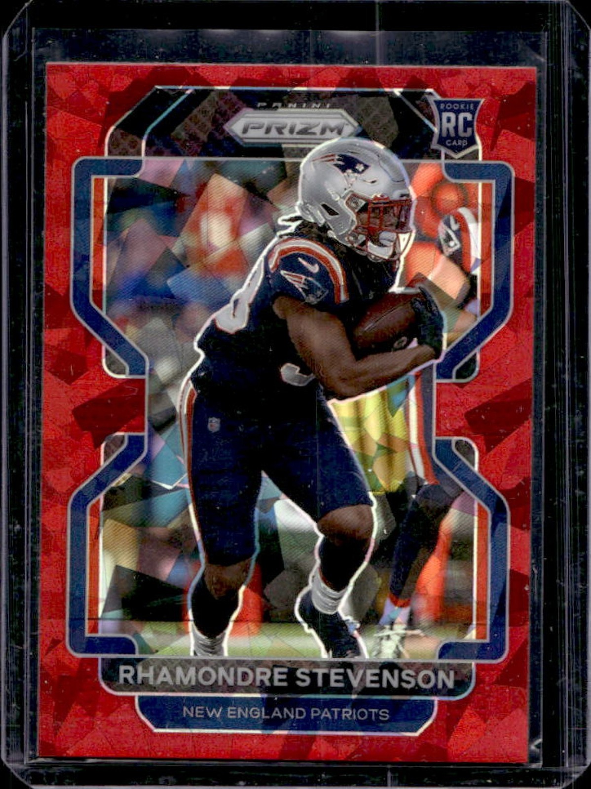 Rhamondre Stevenson Panini Prizm #367 Red Ice