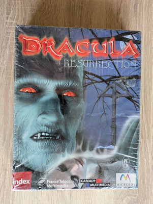 PC CD-ROM Dracula Resurrection Microids 1999 FSK16 komplett deutsch OVP in Folie