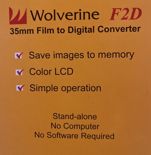 Wolverine F2D 35MM Film to Digital Converter No Computer No Software Required - 第 5/14 張圖片