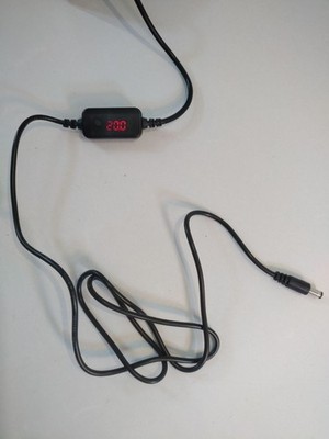 USB C - DC 5,5mm Stecker PD 1 Meter Adapterkabel wahlweise 5, 9, 12, 15, 20 V