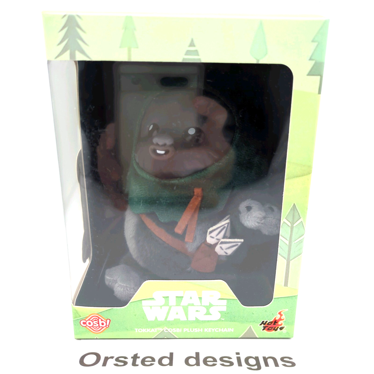 ChroNoCoffin APPLEBOMB U助 Hot Toys Cosbi Ewoks Tokkat Plush Keychain Star Wars