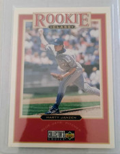 1997 Upper Deck Collector's Choice Marty Janzen #11 Rookie Card RC Toronto+. rookie card picture