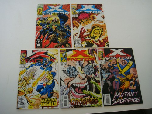 Marvel Comics X-Factor 71 (signed) Annual 1 2 Avengers 263 Iron Man 8 Fanfare 50 - Picture 3 of 12