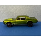 Vintage HOT WHEELS REDLINE CUSTOM COUGAR ANTIFREEZE Green US w white int