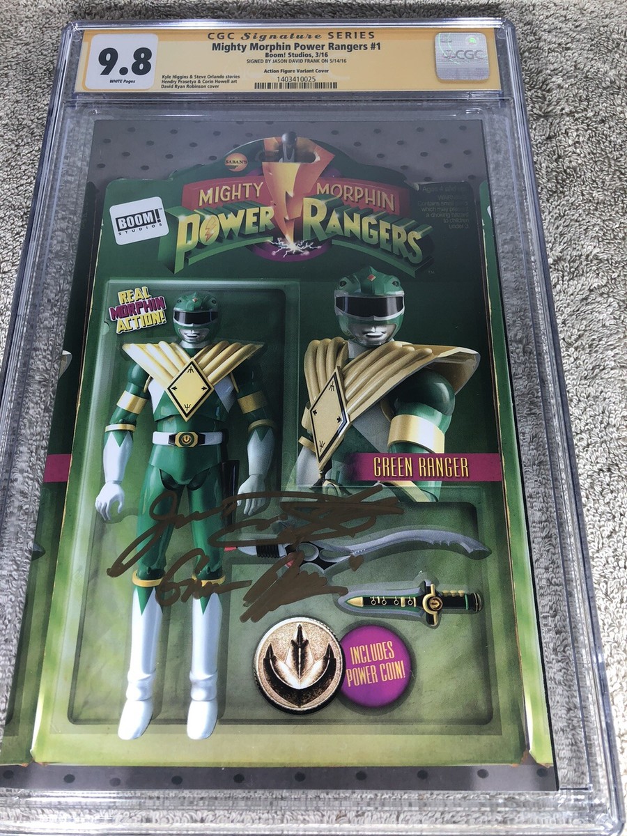 Mighty Morphin Power Rangers 1 CGC 9.8 SS JDF Action Figure
