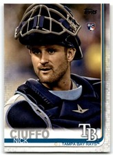 2019 TOPPS NICK CIUFFO RC TAMPA BAY RAYS #457