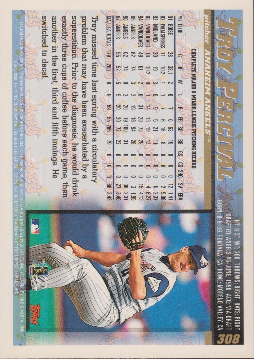 Troy Percival メジャー盾　エンジェルス 94c42d97-072914-4-MLB-Troy-