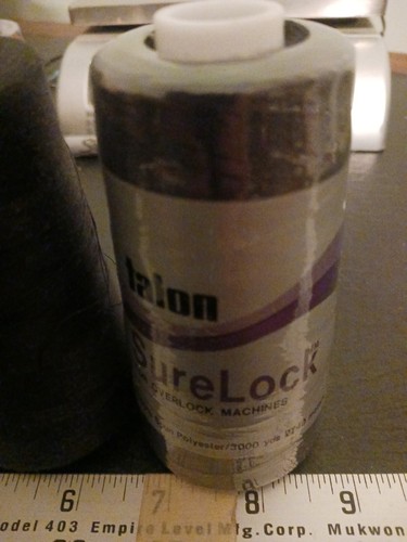 Surelock Green Thread Serger Thread 4 black thread 1 new surelock 3 used other all 100% ...