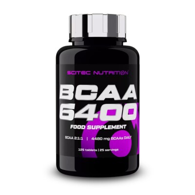 Scitec Nutrition Bcaa 6400 125 Tabletten 160g Muskelschutz  (115,56 /Kg)