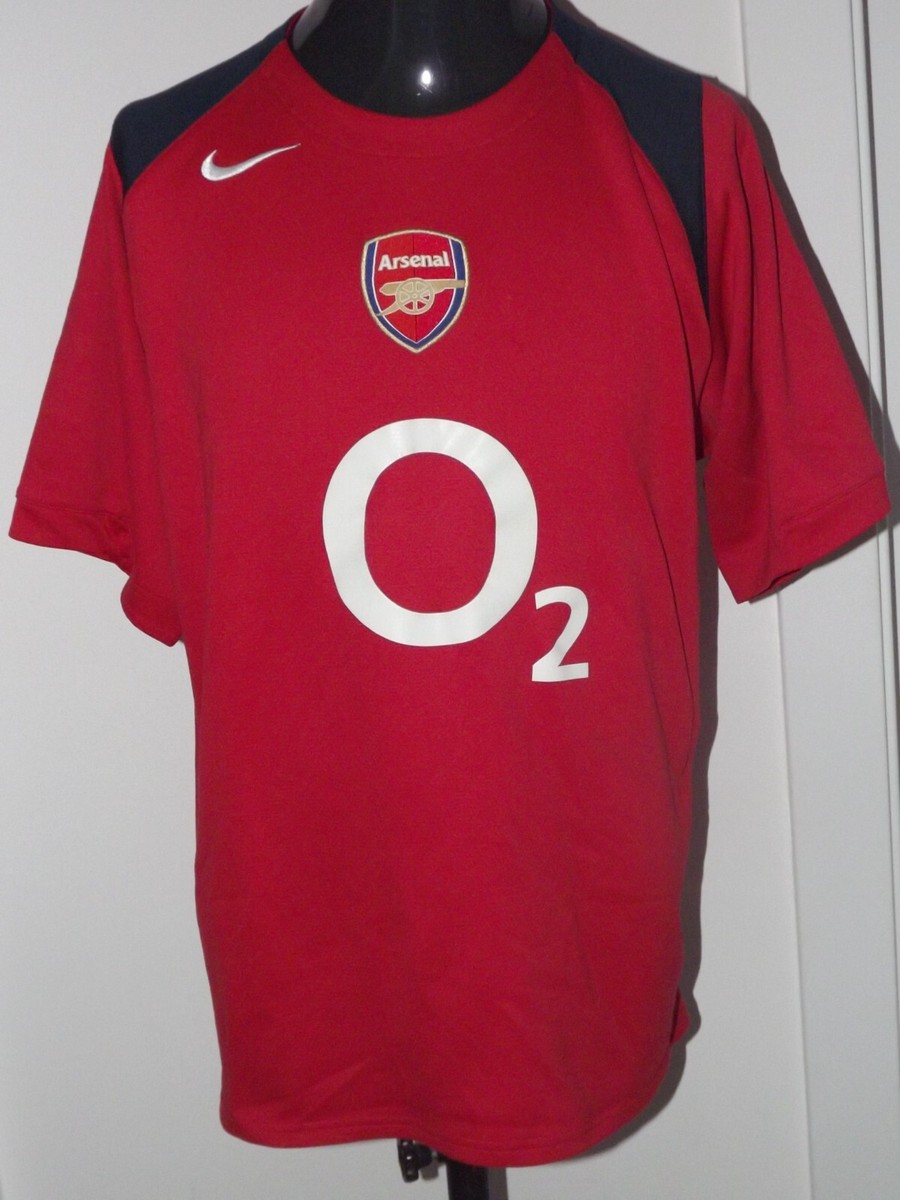 NIKE ナイキ arsenal アーセナル 04 05 ユニフォーム 2004-05 Arsenal Training Kit Nike (L) Shirt Jersey Trikot