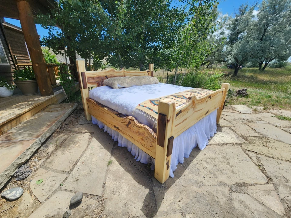 somier king size madera maciza Foto 4 de 4