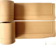 Einstiegschwellerabdeckung Satz beige links + rechts passend für Mercedes 107