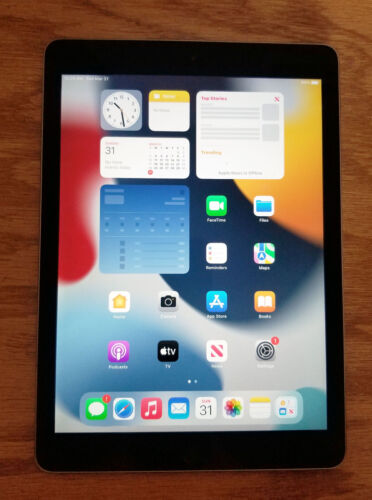 Apple iPad Air 2 - A1566 - Second Gen 128GB 9.7" Wi-Fi MGTX2LL/A Space Gray READ - Afbeelding 1 van 12