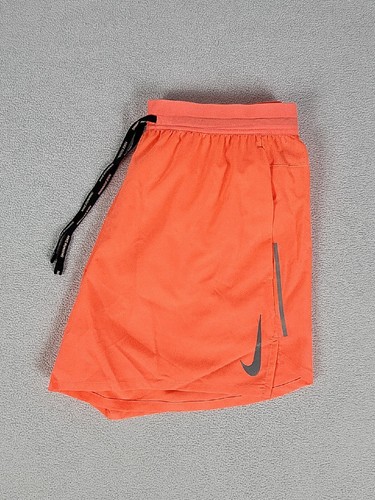Nike Dri-Fit Flex Stride 5" Running Shorts Size M Men's Orange CT7888-854