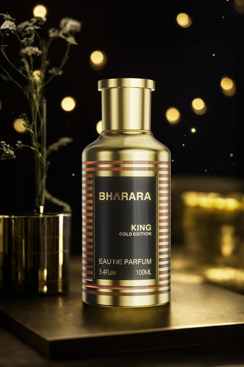 Bharara King Gold Edition Eau Da Parfum 3.4 FL OZ / 100 ML New