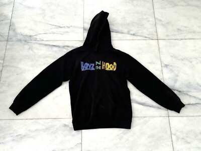 Original Vintage 90s BOYZ N The HOOD Graphic Hoodie by Columbia Pictures  Small
