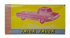 VINTAGE QUALIDUX (OK) TRICK TRUCK FUTURISTIC BATTERY OPERATED NEW IN BOX RARE
