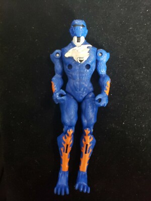 2007 BVS Blue Jaguar Power Rangers Jungle Fury Action Figure Bandai H