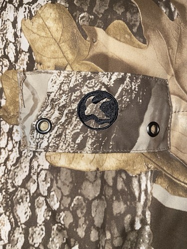 Guide Series Men’s Hunting Real Tree Hardwoods Camo Puffer Vest Size XL - Picture 7 of 16