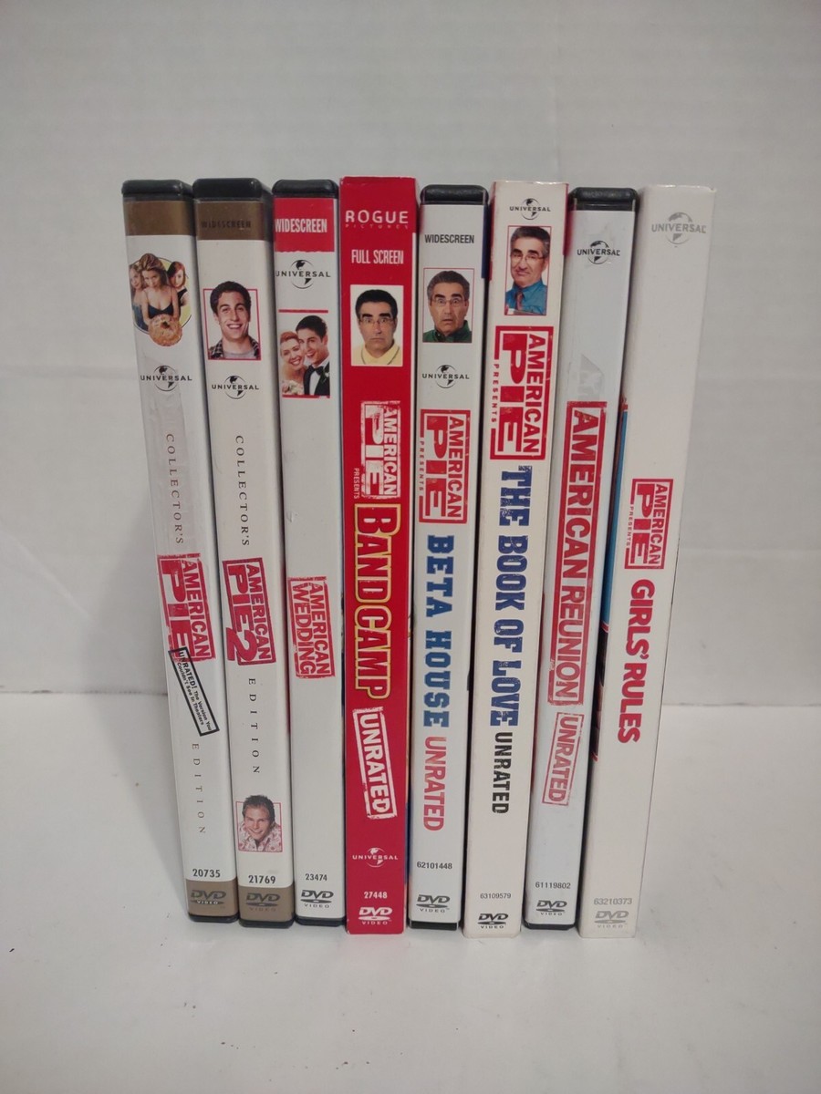 アメリカンパイ&ピーシーズ DVD8枚セット American Pie: All 8