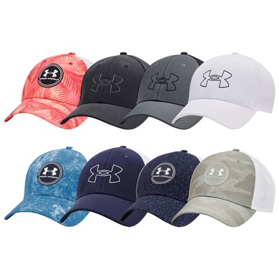 Under Armour Herren Iso-Chill Driver Netz verstellbare Kappe UA Golf Baseballmütze