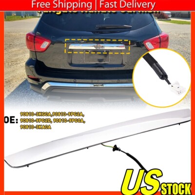 Rear Liftgate Chrome Handle – Center Back Door Finisher For Nissan Pathfinder 2013-2020 3.5L