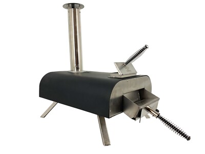 Pellethead Lil' PoBoy Wood Pellet Fired Stone Baked Pizza Oven, 13'' Stone, 900°F