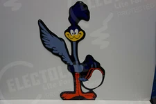 Road Runner ROADRUNNER 12" steel die cut enamel sign 1/8" thick MOPAR BEEP BEEP
