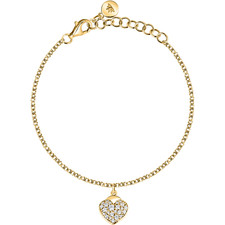 Bracciale donna/ragazza gioielli Morellato  ISTANTI SAVZ19 cuore cristalli €59
