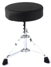 SPL  Junior Kicker 10 x 2.5 Junior Throne Drum Stool - Black NEW. #RE1968