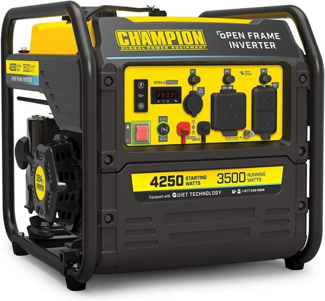 「RT-99338」 Champion Power Equipment 4250 W Inverter Generator (200954) for