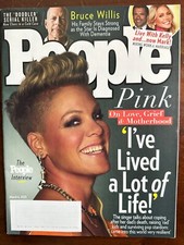 PEOPLE MAGAZINE March 6, 2023 PINK, The  Doodler Serial Killer, BRUCE WILLIS New