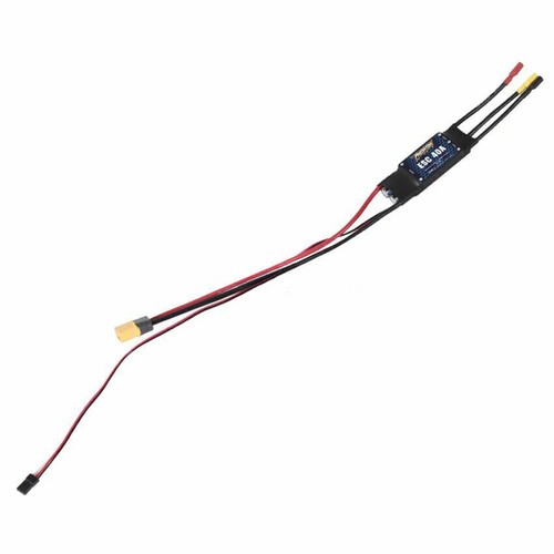FMS part FMSESC40A Brushless ESC 40A with 3A SBEC for RC Plane Warbird Trainer - Picture 2 of 4