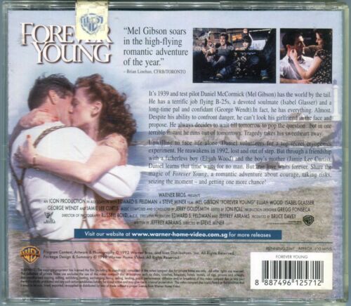 Mega Rare 1992 Forever Young - Mel Gibson Original Video CD VCD Set HTF OOP - Picture 2 of 3
