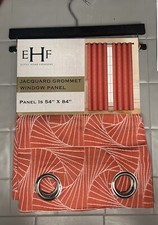 Jacquard Grommet Window Panel single panel 54  x84  