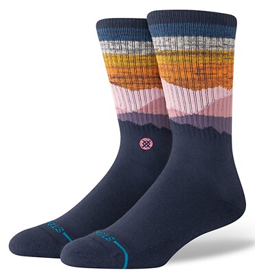 Stance Saddleback Crew Socken Navy ( Größe: L ) 43-47