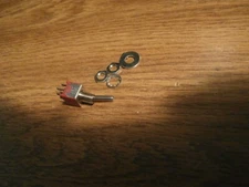 GC Electronics 35-002 DPDT ON-ON Mini Toggle Switch,NOS