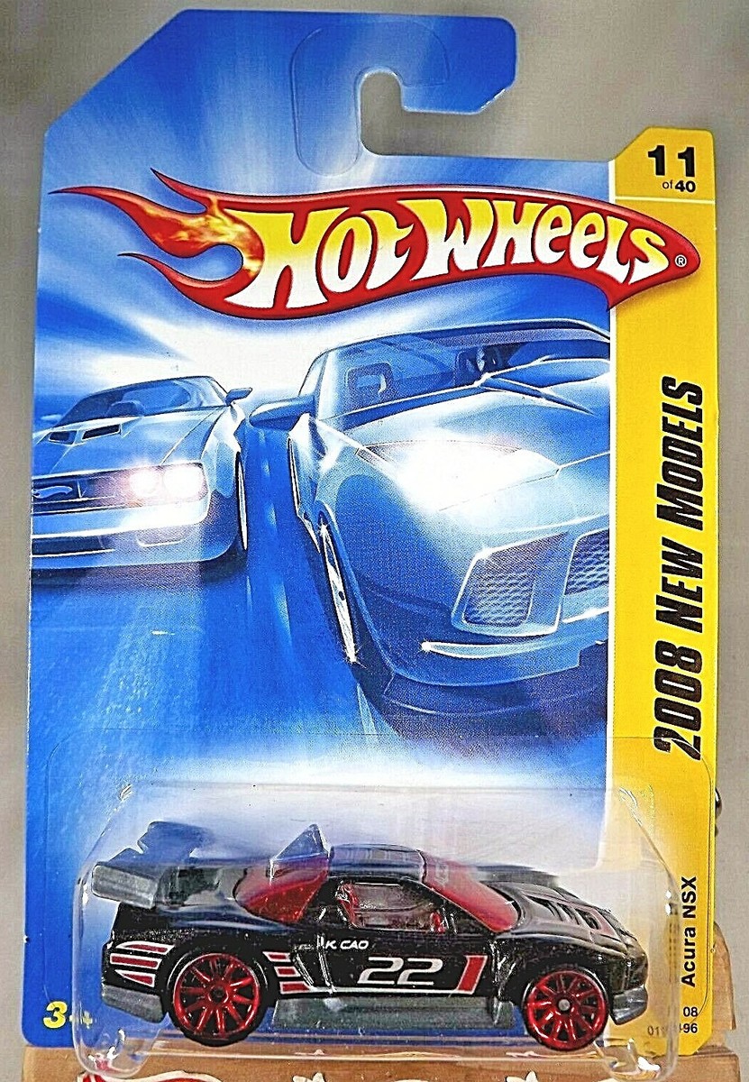 2008 Hot Wheels #11 New Models 11/40 ACURA NSX Black
