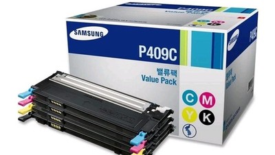 Samsung P409C CMYK Toner Cartridge Set of 4 OEM NEW Genuine Sealed CLT-P409C