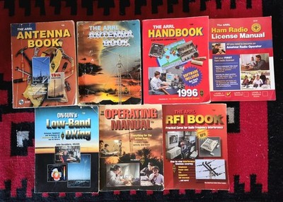 7 Vol ARRL Ham Radio Antenna Book Low Band DX Radio Operator Large Book Set