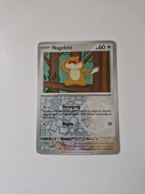 Nagelotz 072/086 Reverse Holo Weisse Flammen Pokemon Karte Deutsch Near Mint