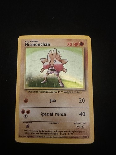 Hitmonchan — Base Set 2