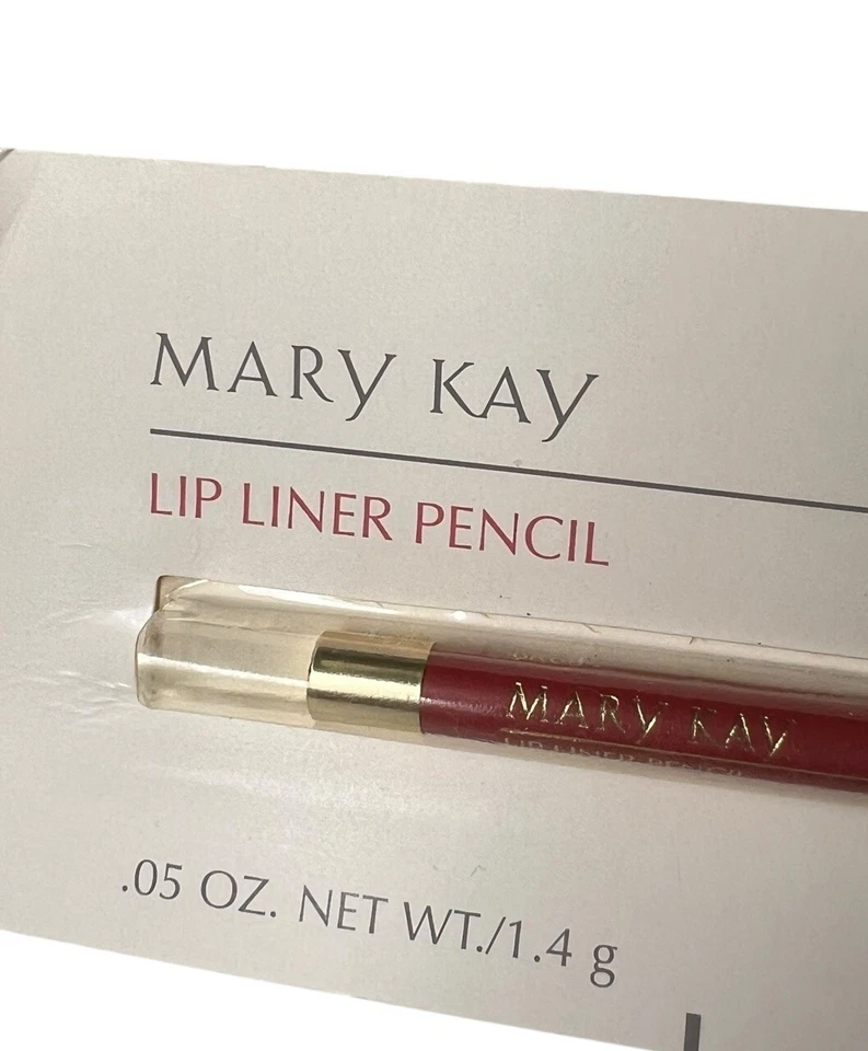 2 Mary Kay Wooden Lip Liner Pencils Tangy Tawny New Old Stock 0905 - Image 3 of 4