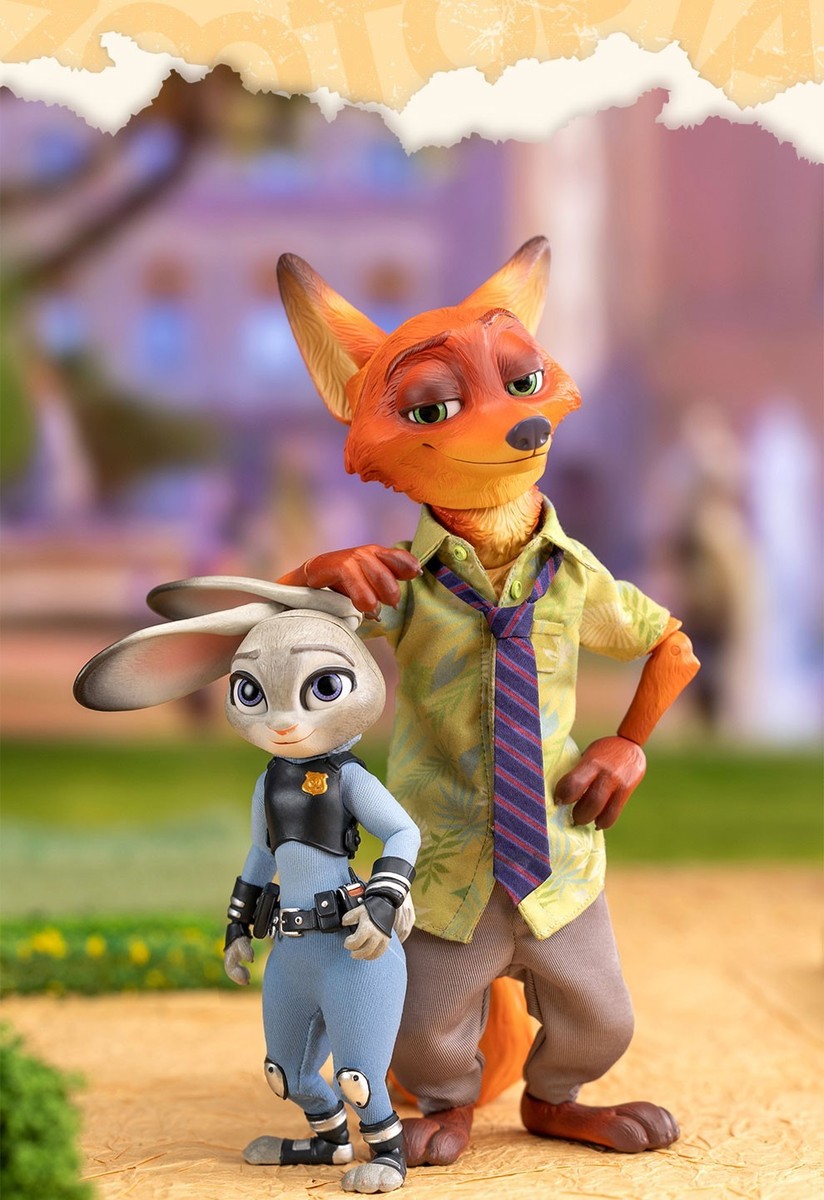 Authentic Zootopia Judy x Nick Action Figure Set | eBay