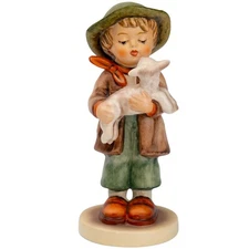 Hummel #68/0 The Lost Sheep TMK-3 West Germany Boy with Lamb Goebel Figurine