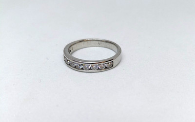Ehering 3 mm Zirkonia weiß T56 Schmuck 925 Sterling Silber /4