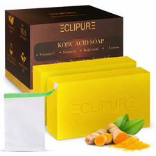 1-6 Kojic Acid Soap Dark Spot Whitening Turmeric Skin Bleaching Lightening 100G