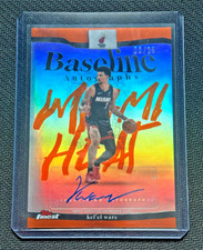 2025-26 Topps Finest Kel'el Ware Baseline Autographs Auto Orange Refractor 3/25