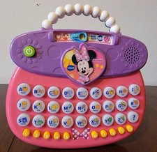 Vtech Disney Minnie Mouse ABC Fashion Purse Alphabet  Numbers -7 learning games